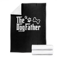 Dog Dad Throw Blanket The Dogfather Fathers Day Gift For Dog Lovers