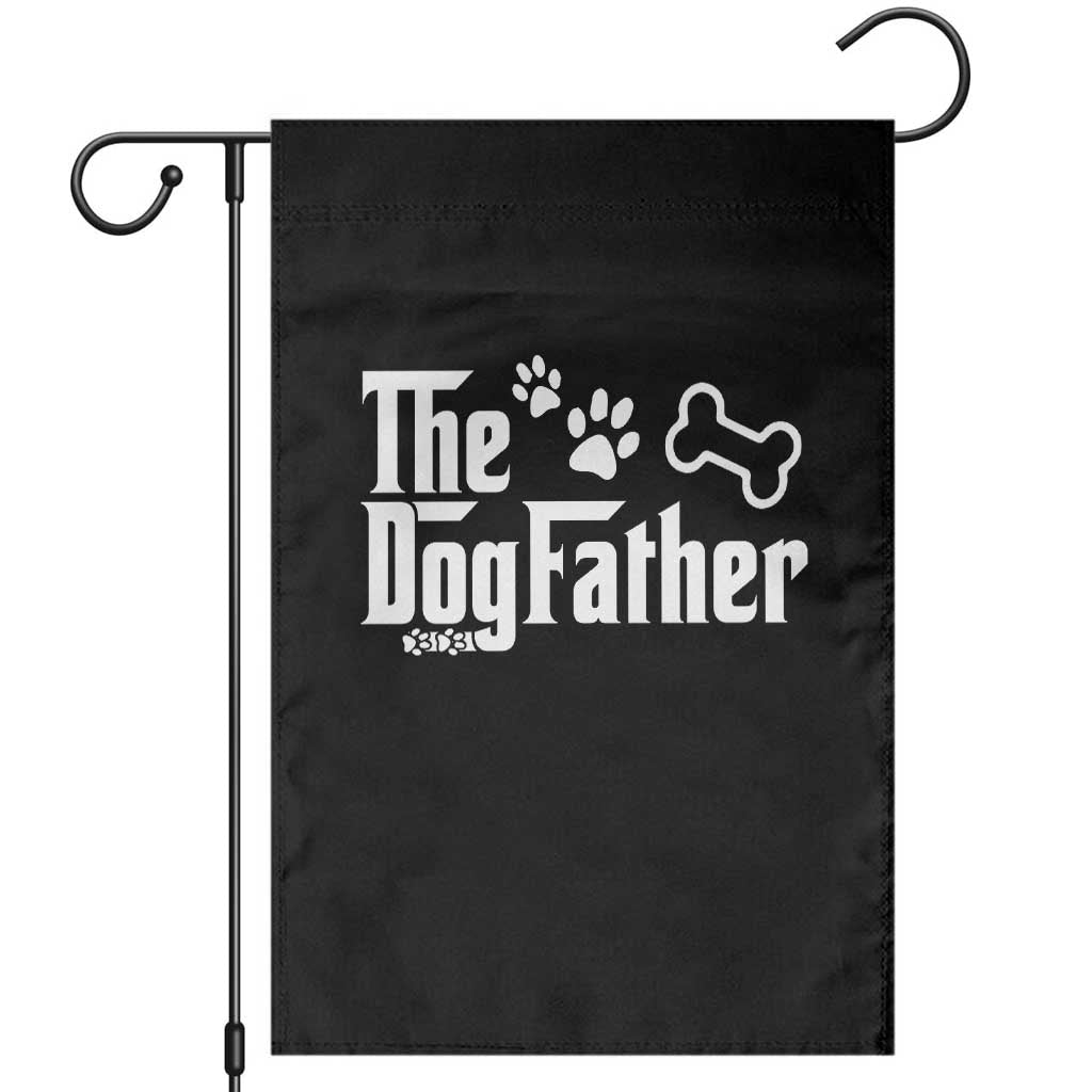 Dog Dad Garden Flag The Dogfather Fathers Day Gift For Dog Lovers