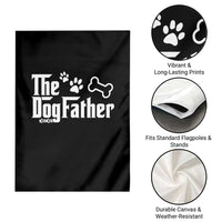 Dog Dad Garden Flag The Dogfather Fathers Day Gift For Dog Lovers