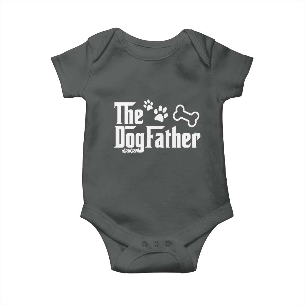 Dog Dad Baby Onesie The Dogfather Fathers Day Gift For Dog Lovers