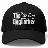 Dog Dad Baseball Cap The Dogfather Fathers Day Gift For Dog Lovers