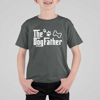 Dog Dad T Shirt For Kid The Dogfather Fathers Day Gift For Dog Lovers