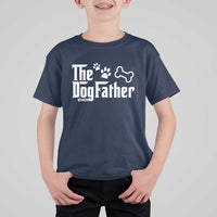 Dog Dad T Shirt For Kid The Dogfather Fathers Day Gift For Dog Lovers
