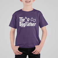 Dog Dad T Shirt For Kid The Dogfather Fathers Day Gift For Dog Lovers