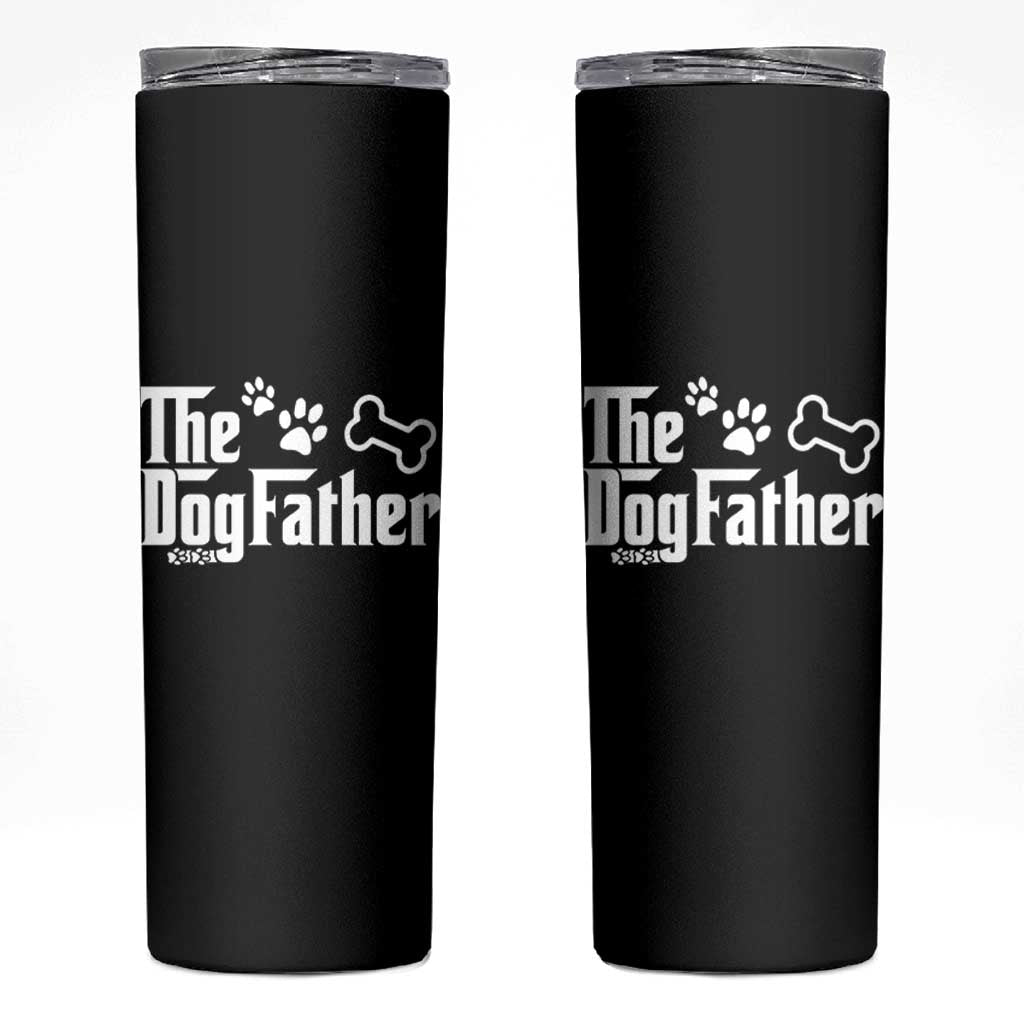 Dog Dad Skinny Tumbler The Dogfather Fathers Day Gift For Dog Lovers