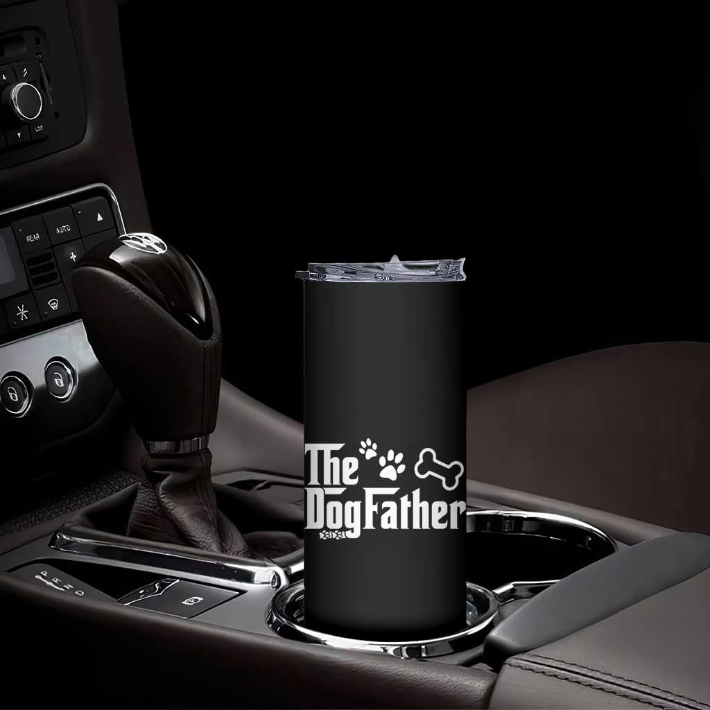 Dog Dad Skinny Tumbler The Dogfather Fathers Day Gift For Dog Lovers