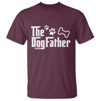 Dog Dad T Shirt The Dogfather Fathers Day Gift For Dog Lovers