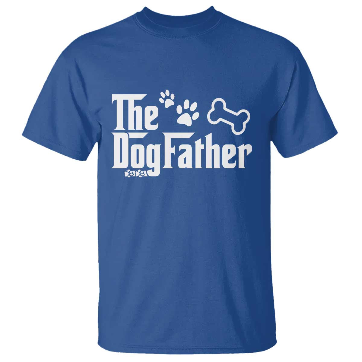 Dog Dad T Shirt The Dogfather Fathers Day Gift For Dog Lovers