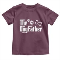 Dog Dad Toddler T Shirt The Dogfather Fathers Day Gift For Dog Lovers