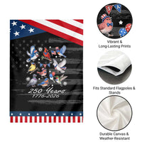 USA 250th Anniversary Bird Patriotic Garden Flag American Birds Independence Day Birdwatchers Birders