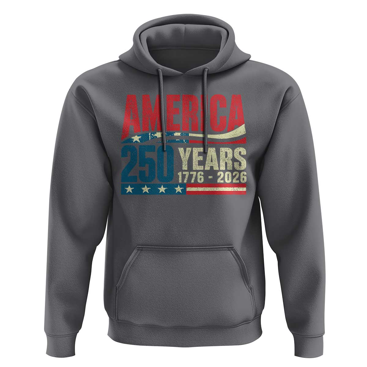 250th Anniversary USA Hoodie Retro 250 Years American 1776 2026 US Flag