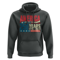 250th Anniversary USA Hoodie Retro 250 Years American 1776 2026 US Flag