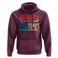 250th Anniversary USA Hoodie Retro 250 Years American 1776 2026 US Flag