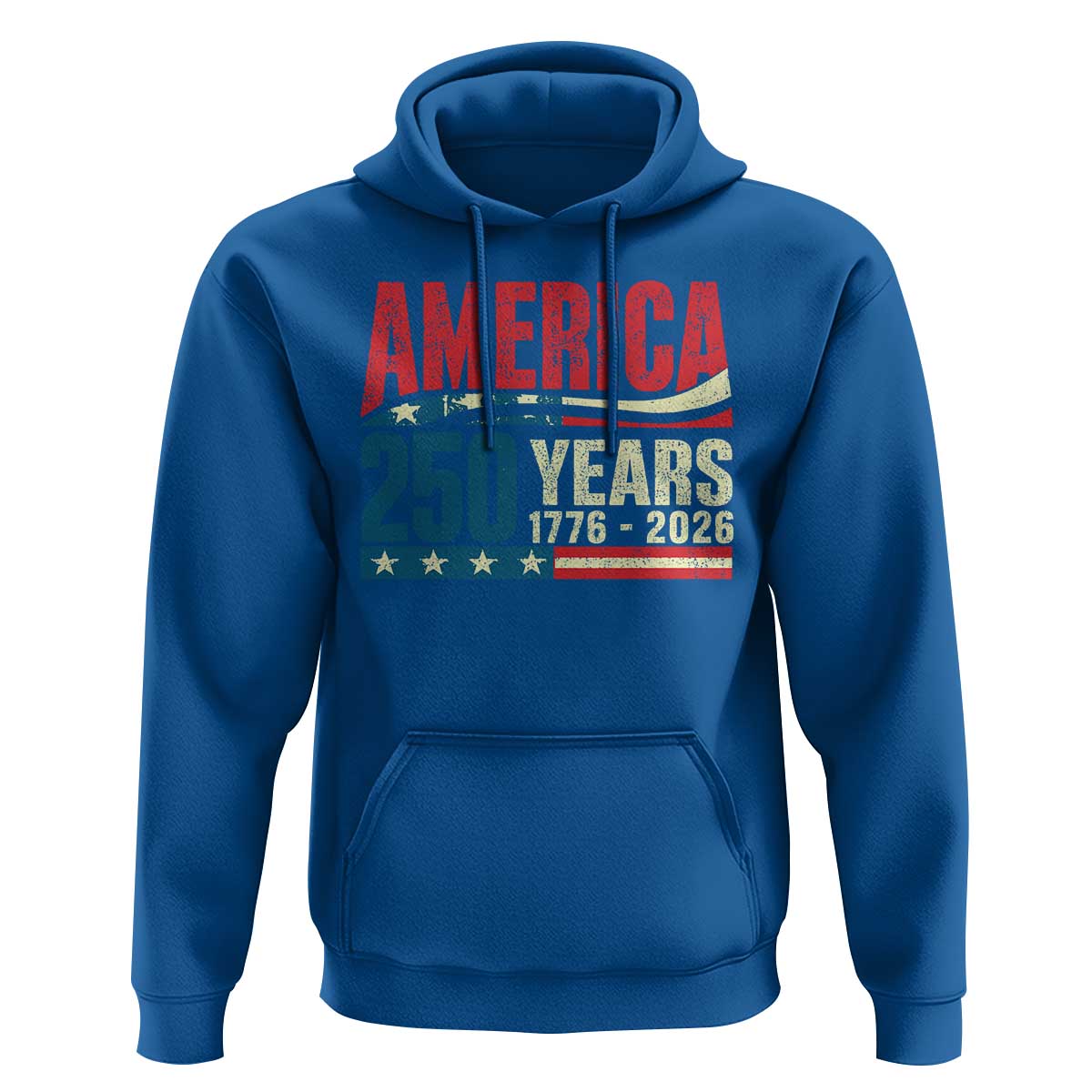 250th Anniversary USA Hoodie Retro 250 Years American 1776 2026 US Flag