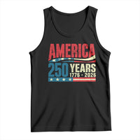 250th Anniversary USA Tank Top Retro 250 Years American 1776 2026 US Flag