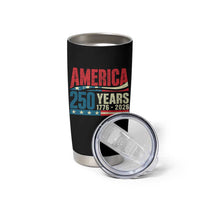 250th Anniversary USA Tumbler Cup Retro 250 Years American 1776 2026 US Flag