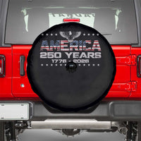 250th Anniversary USA Spare Tire Cover Vintage Eagle 250 Years American 1776 2026 US Flag