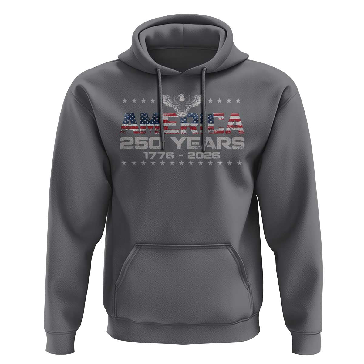 250th Anniversary USA Hoodie Vintage Eagle 250 Years American 1776 2026 US Flag