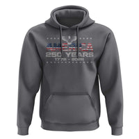 250th Anniversary USA Hoodie Vintage Eagle 250 Years American 1776 2026 US Flag