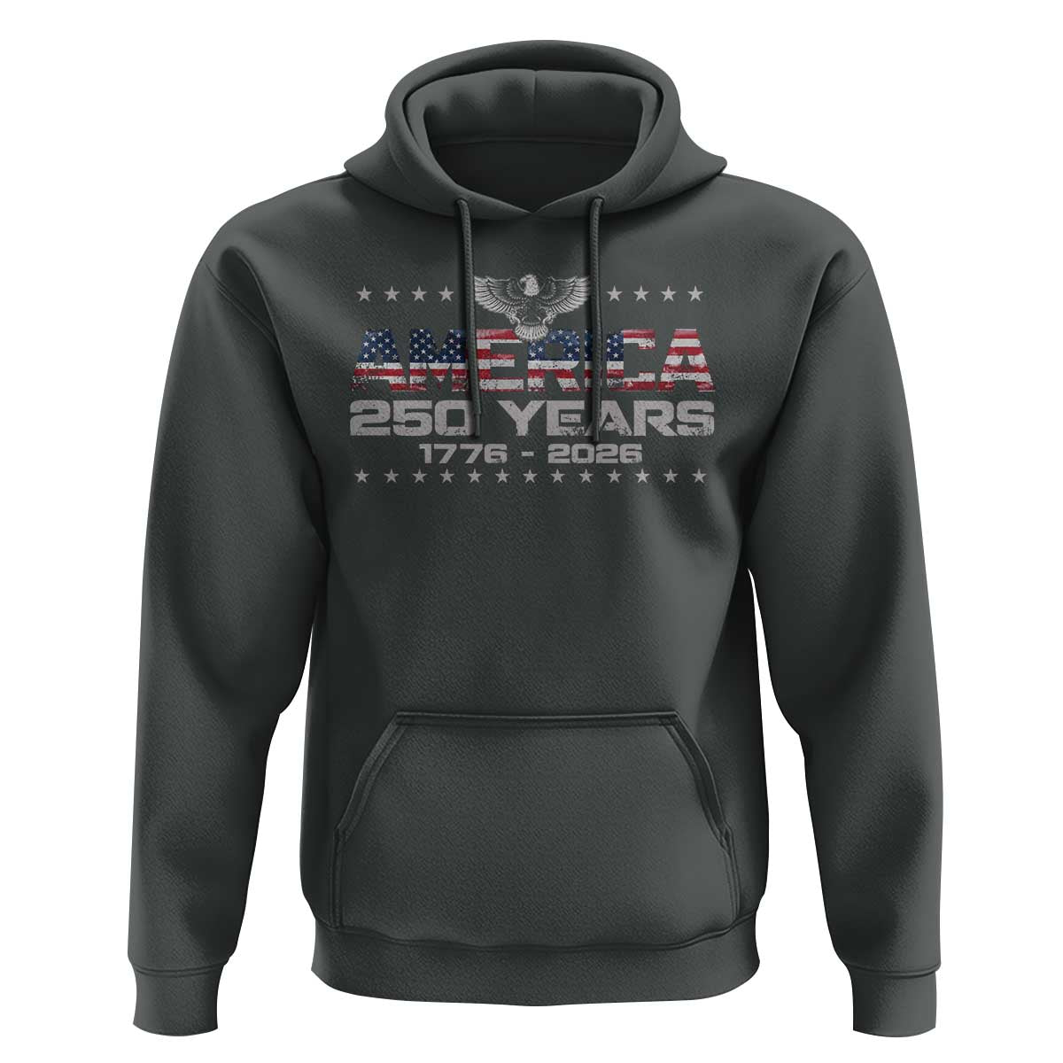 250th Anniversary USA Hoodie Vintage Eagle 250 Years American 1776 2026 US Flag
