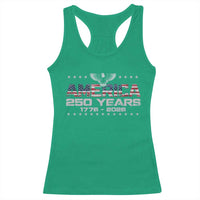 250th Anniversary USA Racerback Tank Top Vintage Eagle 250 Years American 1776 2026 US Flag