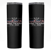 250th Anniversary USA Skinny Tumbler Vintage Eagle 250 Years American 1776 2026 US Flag