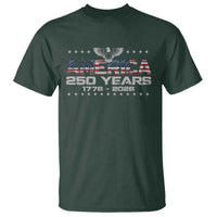 250th Anniversary USA T Shirt Vintage Eagle 250 Years American 1776 2026 US Flag