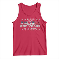 250th Anniversary USA Tank Top Vintage Eagle 250 Years American 1776 2026 US Flag