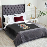 250th Anniversary USA Throw Blanket America Retro 250 Years 1776 2026
