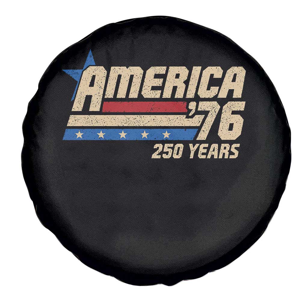 250th Anniversary USA Spare Tire Cover America Retro 250 Years 1776 2026