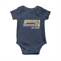 250th Anniversary USA Baby Onesie America Retro 250 Years 1776 2026