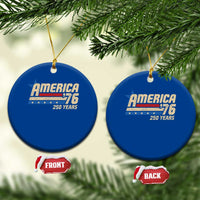 250th Anniversary USA Ceramic Ornament America Retro 250 Years 1776 2026