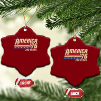 250th Anniversary USA Ceramic Ornament America Retro 250 Years 1776 2026