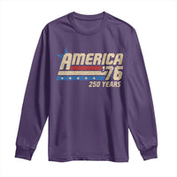 250th Anniversary USA Long Sleeve Shirt America Retro 250 Years 1776 2026