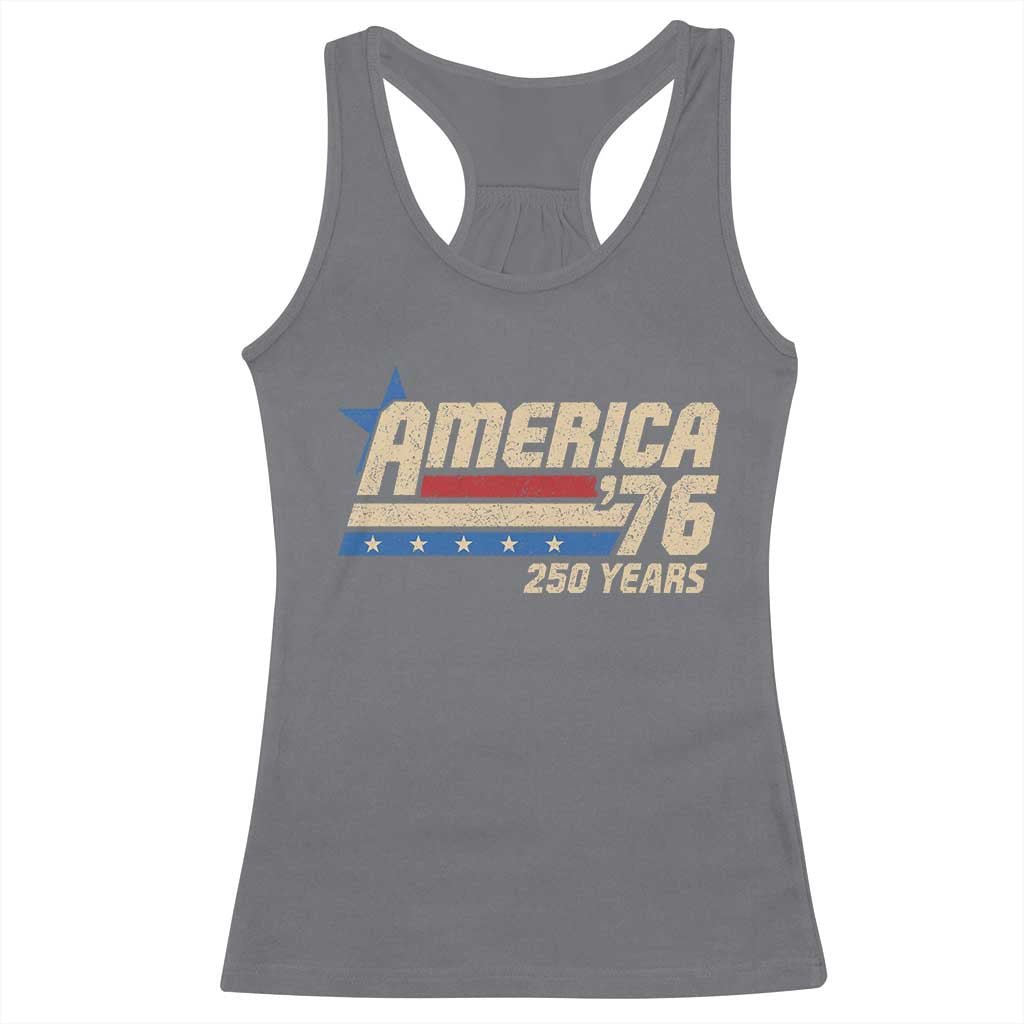 250th Anniversary USA Racerback Tank Top America Retro 250 Years 1776 2026