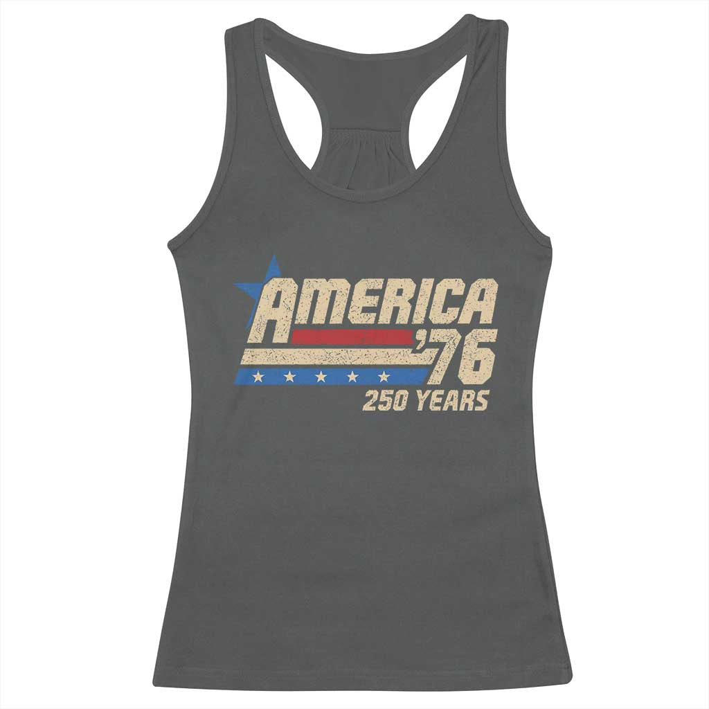 250th Anniversary USA Racerback Tank Top America Retro 250 Years 1776 2026