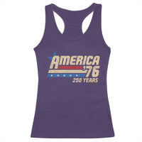 250th Anniversary USA Racerback Tank Top America Retro 250 Years 1776 2026