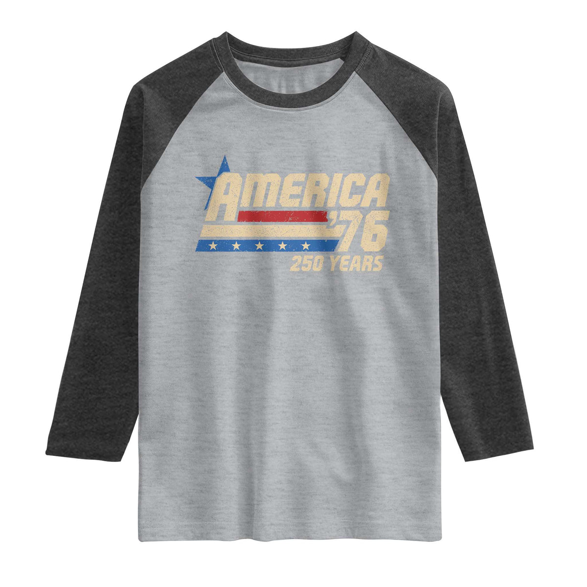 250th Anniversary USA Raglan Shirt America Retro 250 Years 1776 2026