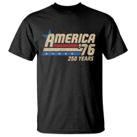 250th Anniversary USA T Shirt America Retro 250 Years 1776 2026