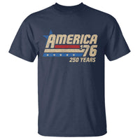 250th Anniversary USA T Shirt America Retro 250 Years 1776 2026