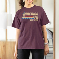 250th Anniversary USA T Shirt For Women America Retro 250 Years 1776 2026