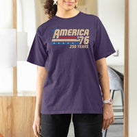 250th Anniversary USA T Shirt For Women America Retro 250 Years 1776 2026