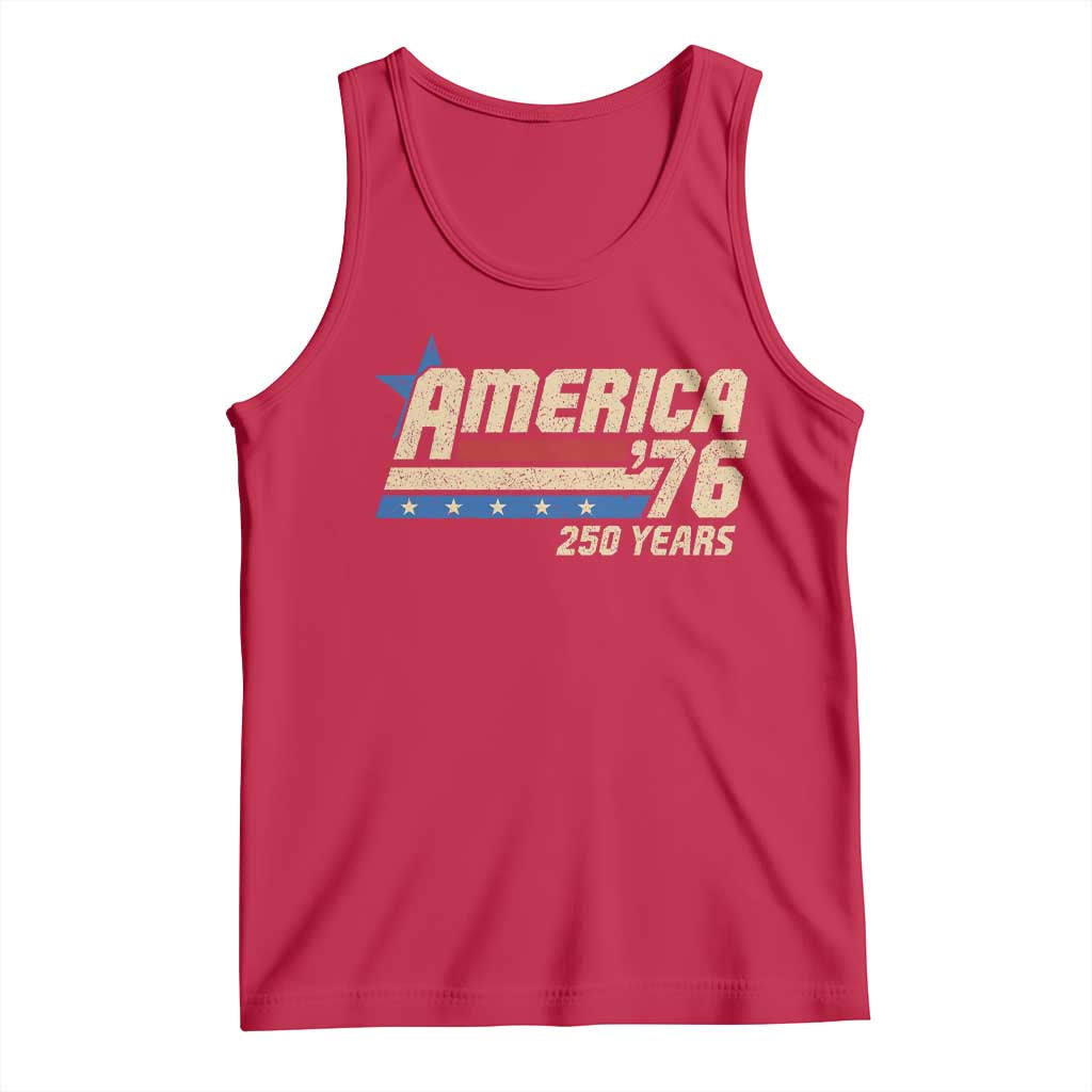250th Anniversary USA Tank Top America Retro 250 Years 1776 2026