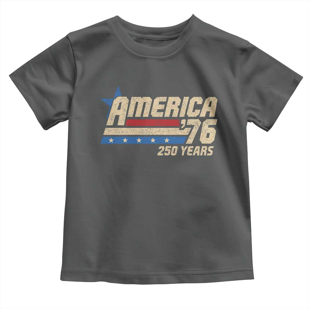 250th Anniversary USA Toddler T Shirt America Retro 250 Years 1776 2026
