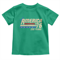 250th Anniversary USA Toddler T Shirt America Retro 250 Years 1776 2026