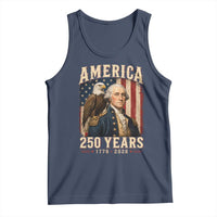 America 250 Years George Washington Tank Top Retro Eagle 250th Anniversary USA Flag 1776 2026