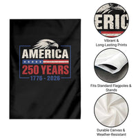 250 Anniversary USA Garden Flag Retro Eagle 250 Years Of Freedom 1776 2026