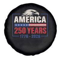 250 Anniversary USA Spare Tire Cover Retro Eagle 250 Years Of Freedom 1776 2026
