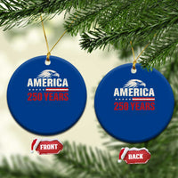 250 Anniversary USA Ceramic Ornament Retro Eagle 250 Years Of Freedom 1776 2026