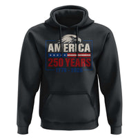 250 Anniversary USA Hoodie Retro Eagle 250 Years Of Freedom 1776 2026